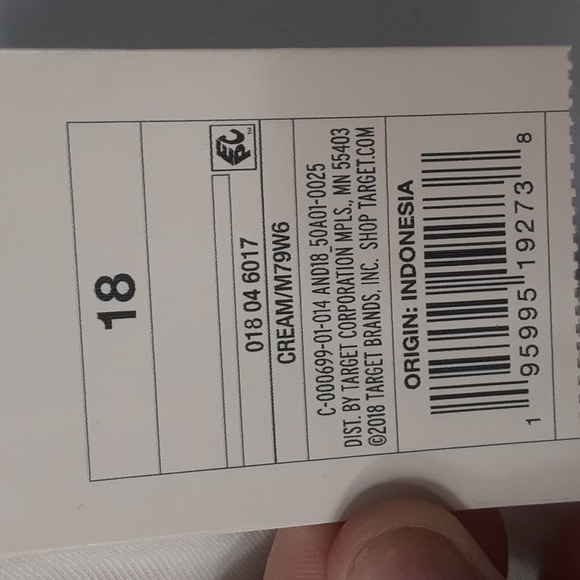 A New Day Cream Loose Fit High Waist Rolled Hem Pants - Picture 5 of 12